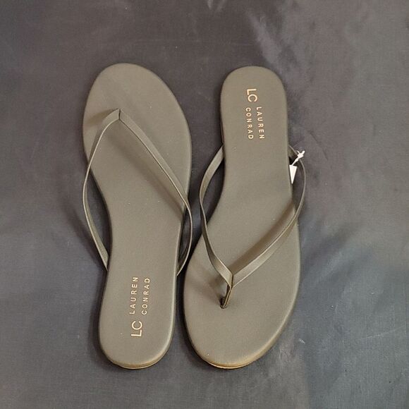 BRAND NEW LC LAUREN CONRAD HONEY WOMEN'S FLIP-FLOP SANDAL - Picture 5 of 10